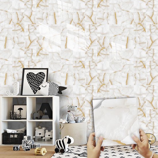 Alwayspon LVT-vloeren, 24 stuks, zeshoekige LVT-vloeren, pel-en-plak LVT tegelstickers, waterdichte vinylvloeren voor woondecoratie doe-het-zelf, 30 x 25 cm, zwart en wit diamantmarmer, 009 Alwayspon LVT-vloeren, 24 stuks, zeshoekige LVT-vloeren, pel-en-plak LVT tegelstickers, waterdichte vinylvloeren voor woondecoratie doe-het-zelf, 30 x 25 cm, zwart en wit diamantmarmer, 009