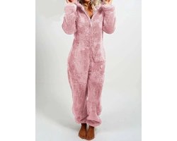 Jumpsuit Dames – Verdikte Capuchon One Piece, Elegante Overalls in Maat S voor Herfst en Winter, Volledige Lengte – Mode Jumpsuit, Casual Dameskleding