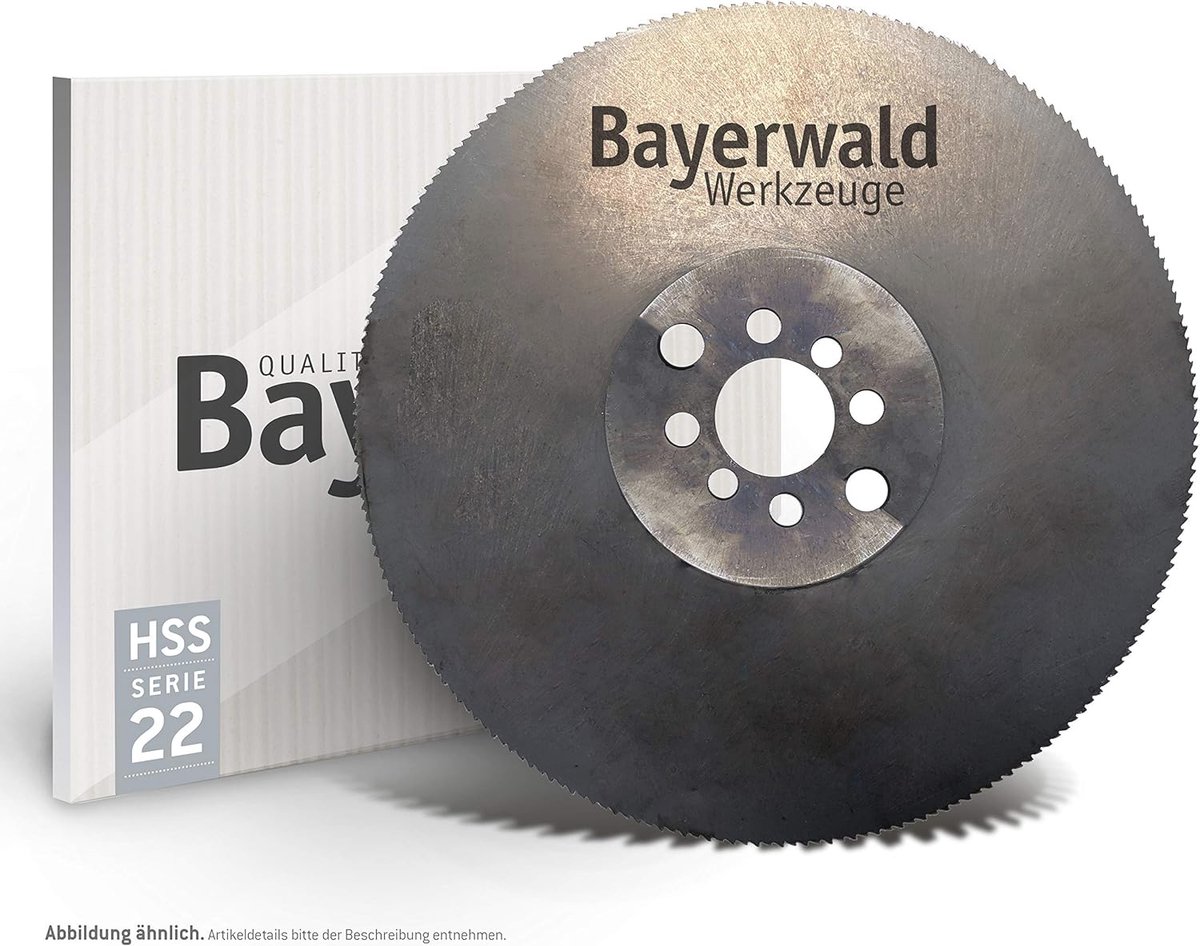HSS Cirkelzaagblad 250 mm met 128 Tanden voor IJzer- en Staalbewerking