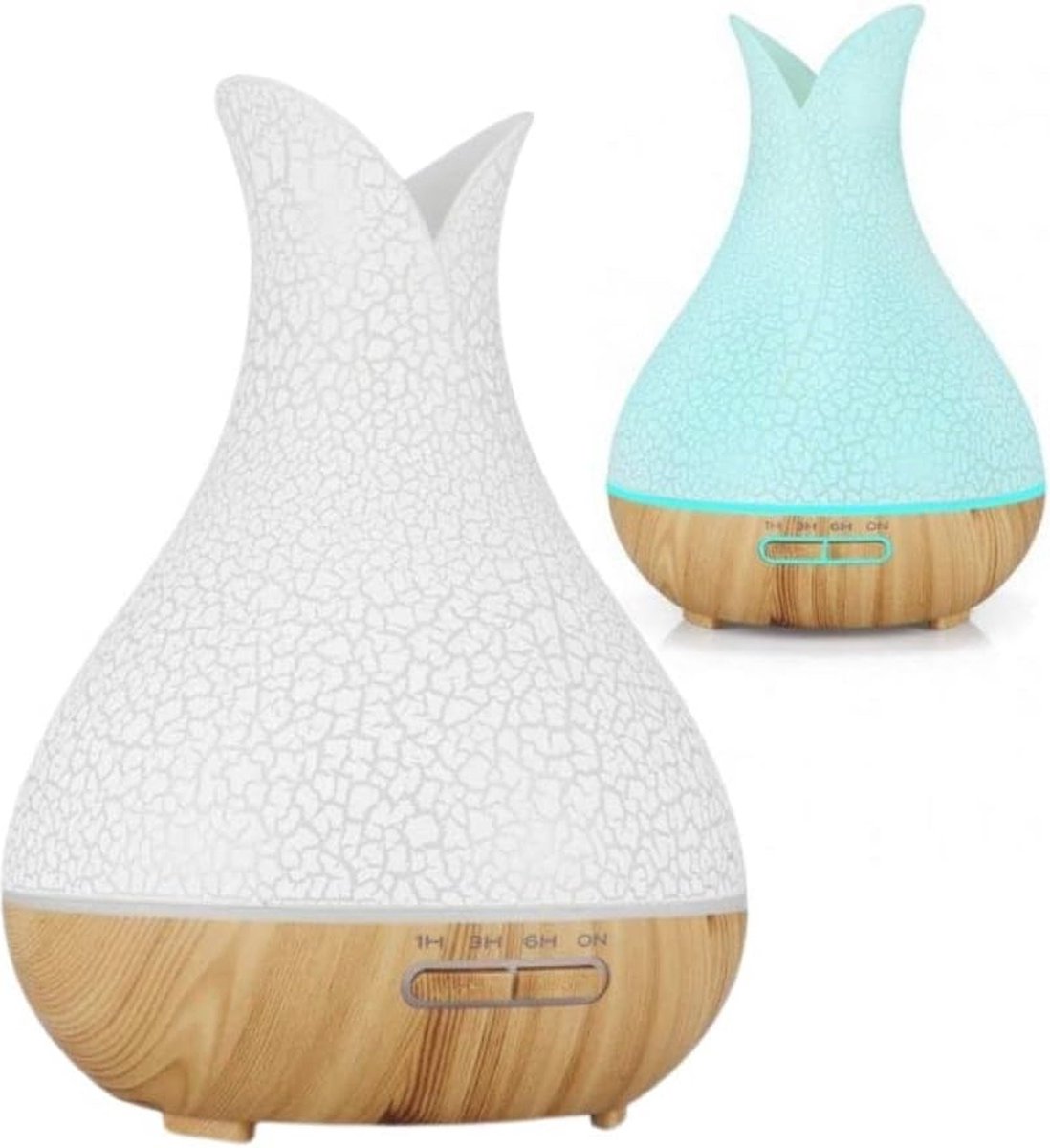 Slimme 4-in-1 Aroma-diffuser met Luchtreiniger en Bevochtiger voor een Gezonde Leefomgeving