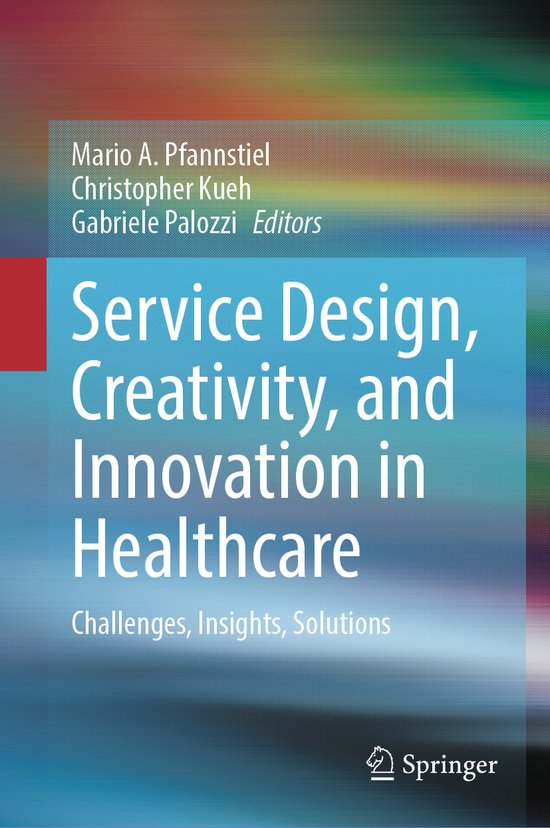 Service Design, Creativity, and Innovation in Healthcare - cover
