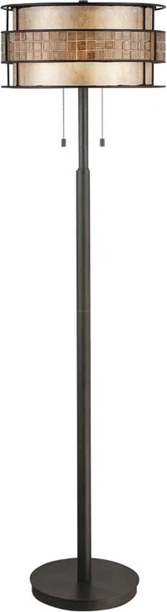 Quoizel Staande LED Lamp Laguna | 2X E27 Max 60W | Renaissance Copper