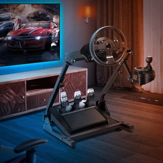Wheel Stand - Racestuur Standaard - Racing - Zwart van RACEXPERT — afbeelding 3