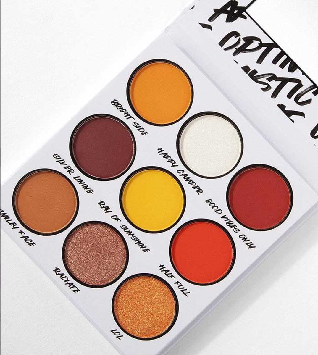BH Cosmetics 9 Color Oogschaduw Palette - Optimistic AF