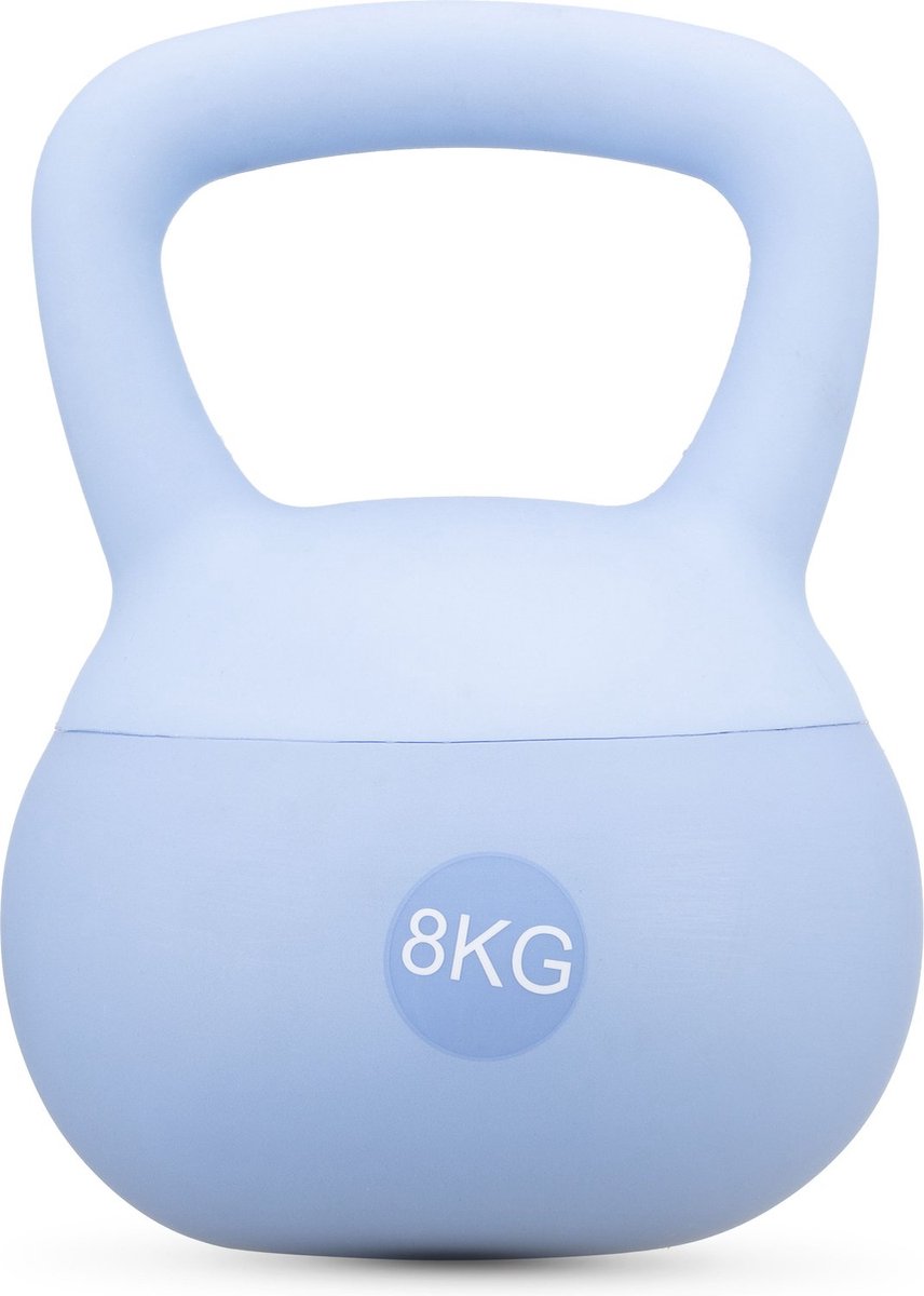 Gymtek® Zachte Kettlebell Dumbbell - 8kg - Kettlebell, Halter, Balgewicht
