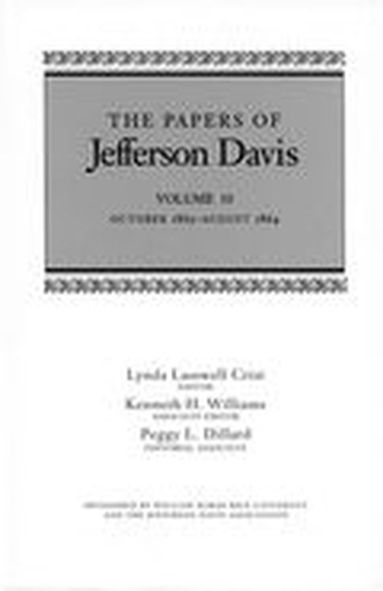 The Papers of Jefferson Davis 10 - The Papers of Jefferson D ... - cover