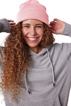 K-UP Wintermuts Beanie Yukon - lichtroze - heren/dames - zacht - licht gebreid - 100% acryl