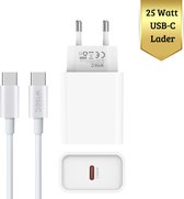 25W USB C Snellader USB C naar USB C Kabel – Oplader Geschikt voor Apple iPhone 17 / iPhone 16 / 15 en Samsung – Snellader Oplader – 2 meter