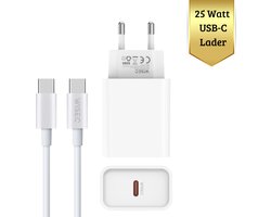 USB C Snellader Oplader Geschikt voor Apple iPhone 17 - iPhone 16 - 15 / 15 Pro / 15 Pro Max en Samsung – met USB C naar USB C Kabel – 2 meter