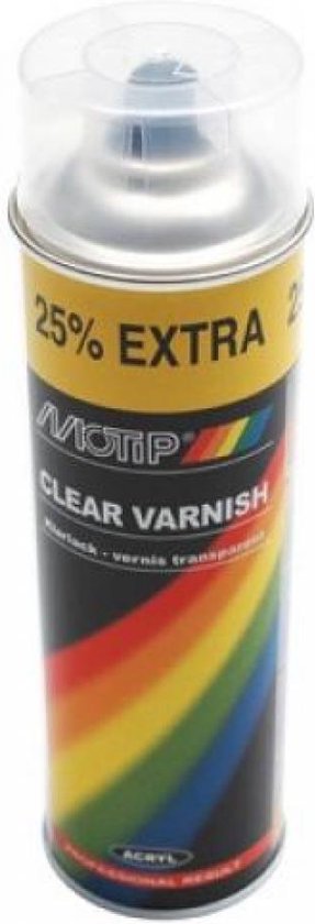 Bombe de peinture Motip pour Auto 500ml / M04009 Neuf