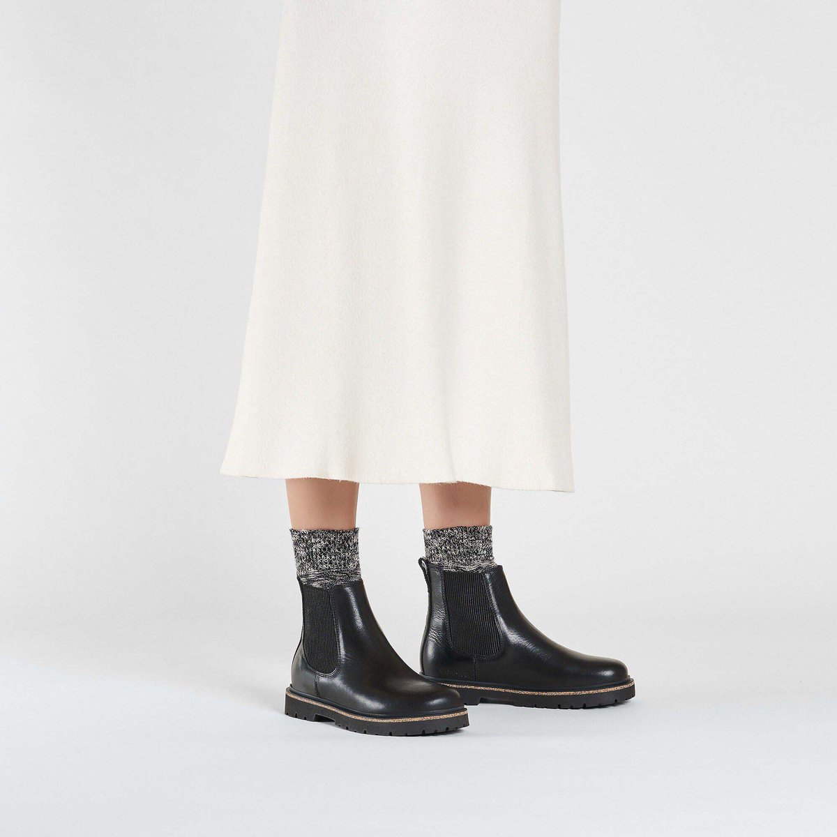 Birkenstock Highwood Slip-Op-Slippers Streetwear Volwassen Zwart