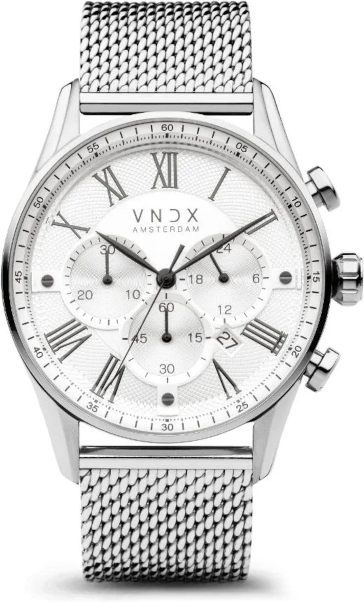 VNDX Amsterdam The Chief MS33056-02 - Herenhorloge - Ø 45 MM