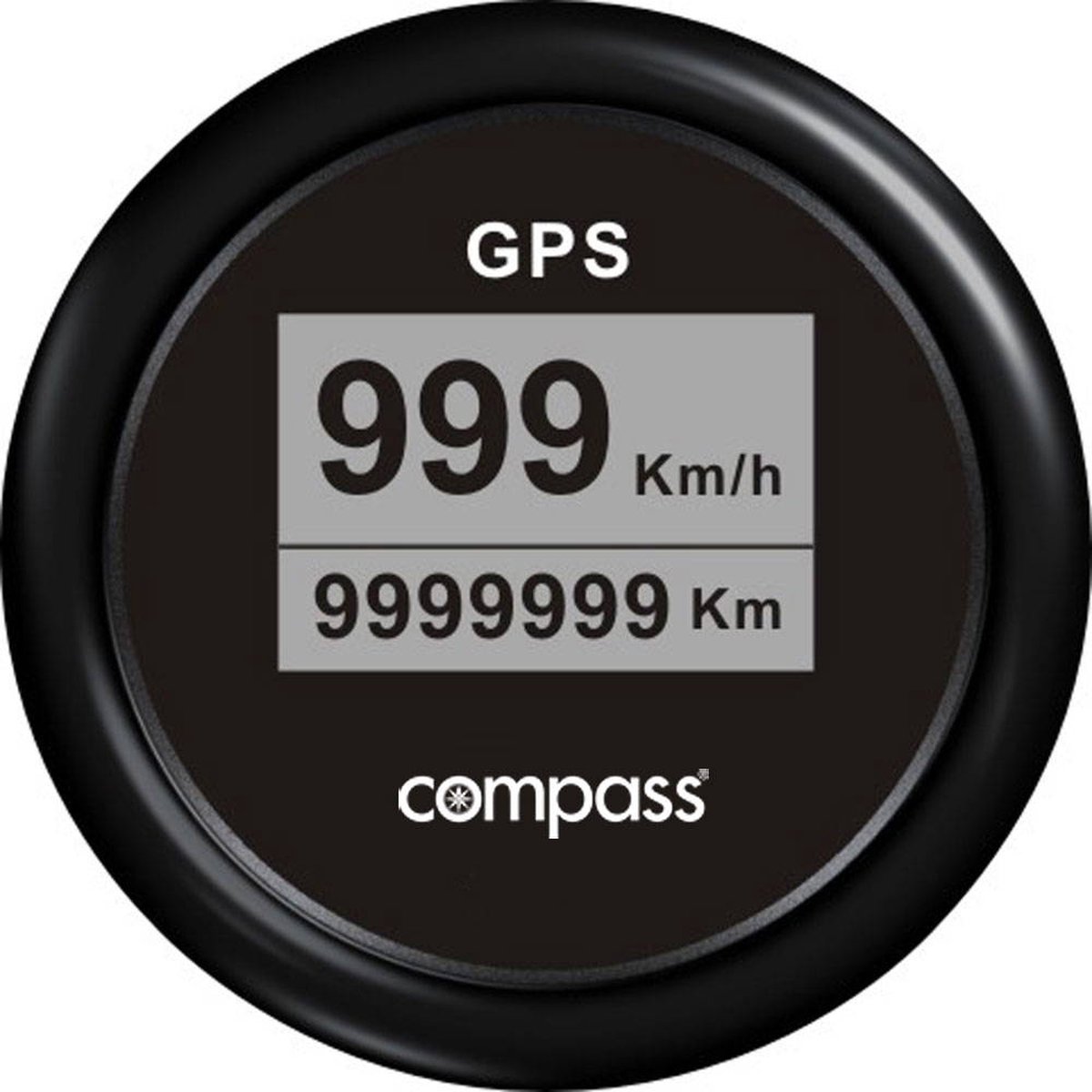 GPS Tachometer digitaal