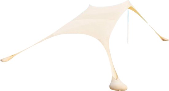 Costway Strandtent 300 x 300 cm, UPF 50 , zonnetent
