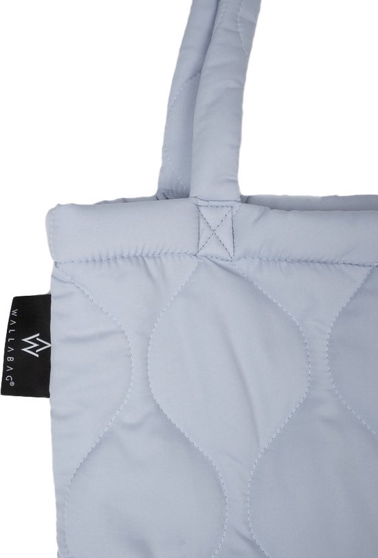 Wallabag Snow Matelasse Blue van Santini. — afbeelding 2
