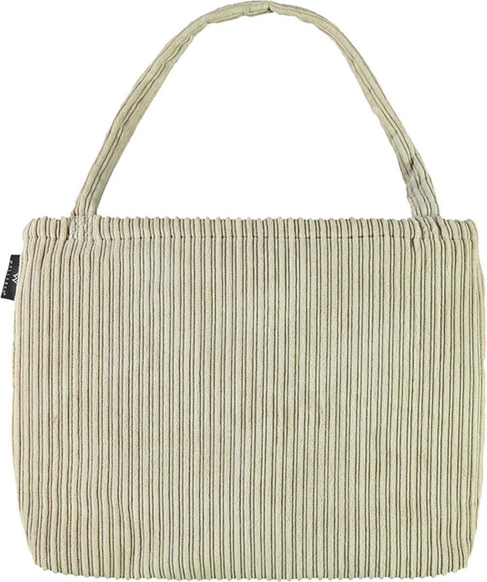 Wallabag - Tote Bag - Luiertas - Shopper - Mom Bag Corduroy Brown