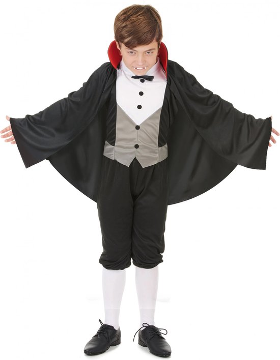 LUCIDA - Déguisement vampire garçon - M 122/128 (7-9 ans) - Déguisements enfants