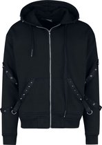 Heartless Cosmo Hood Heren Vest met capuchon - zwart - M