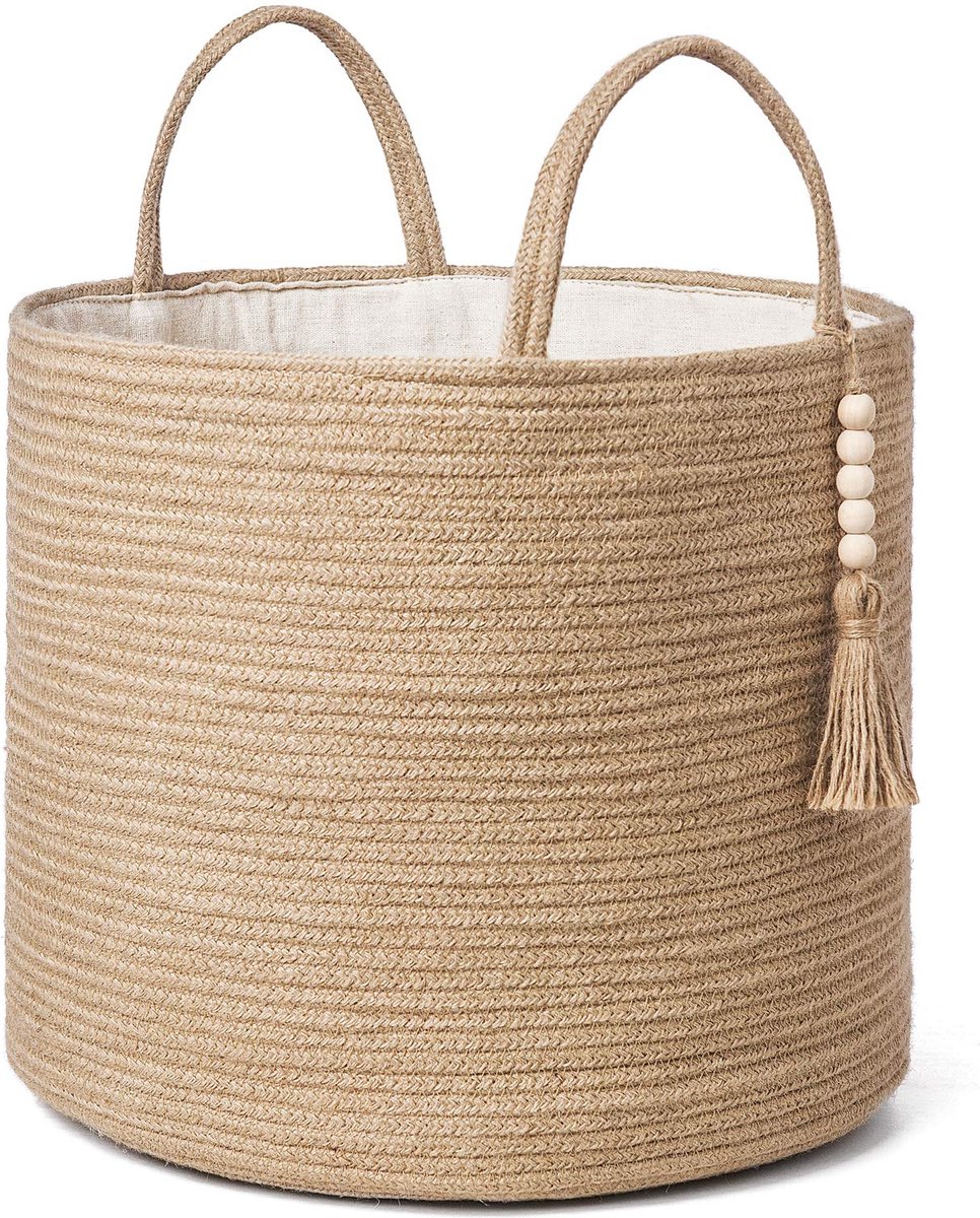 Goedkoopste Goodivery ® Stijlvolle en Functionele Gevlochten Opbergmand voor Diverse Toepassingen in Huis