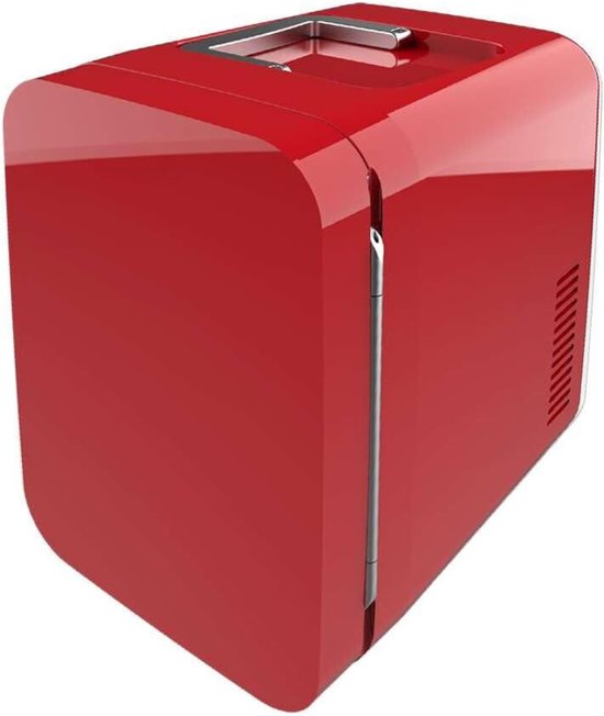 White-Label® Mini Koelkast - Minibar - Skincare Fridge - Rood — afbeelding 4