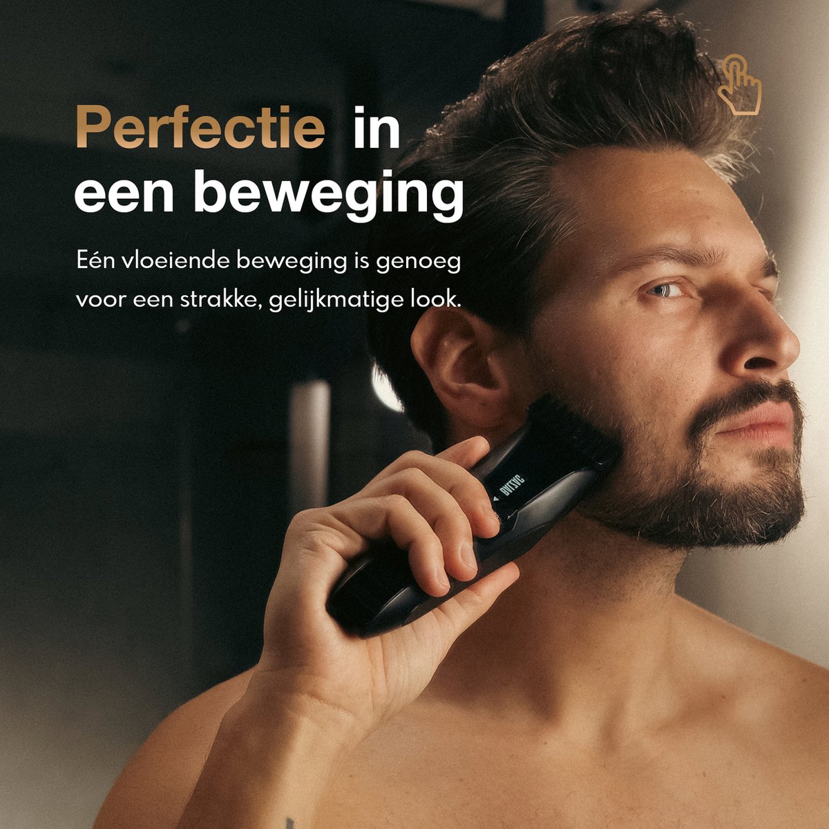 BALZAC® Baardtrimmer PRO - Bodygroomer Mannen 5.0 - Waterdicht - Titanium Scheerblad - 20 Lengte-Instellingen - Trimmer Mannen - Beard & Balls Bundel Incl. E-Book thumbnail 2