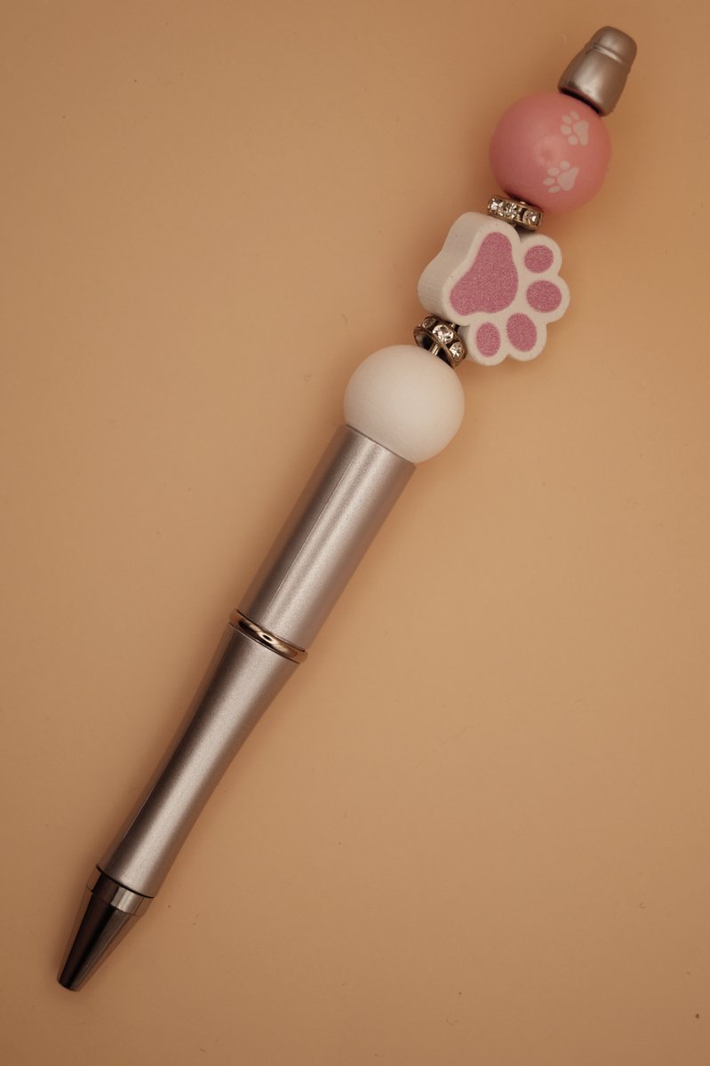 Pen - Zilver - Hondenpoot