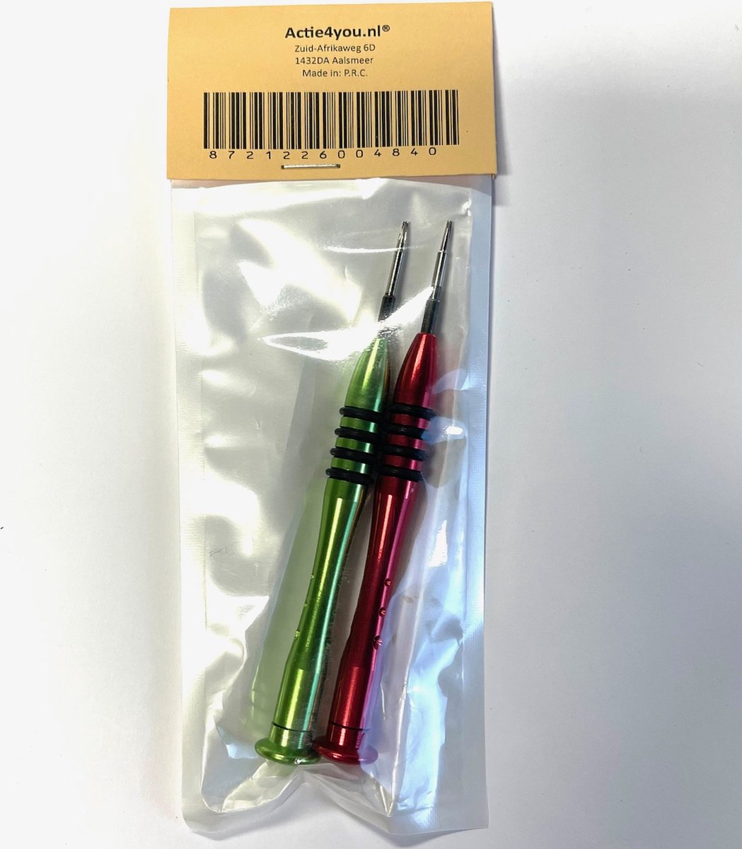 Precisie T5 Torx & 1.2mm P5 Pentalobe Schroevendraaierset voor MacBook Pro Air Reparatie - Afbeelding 5