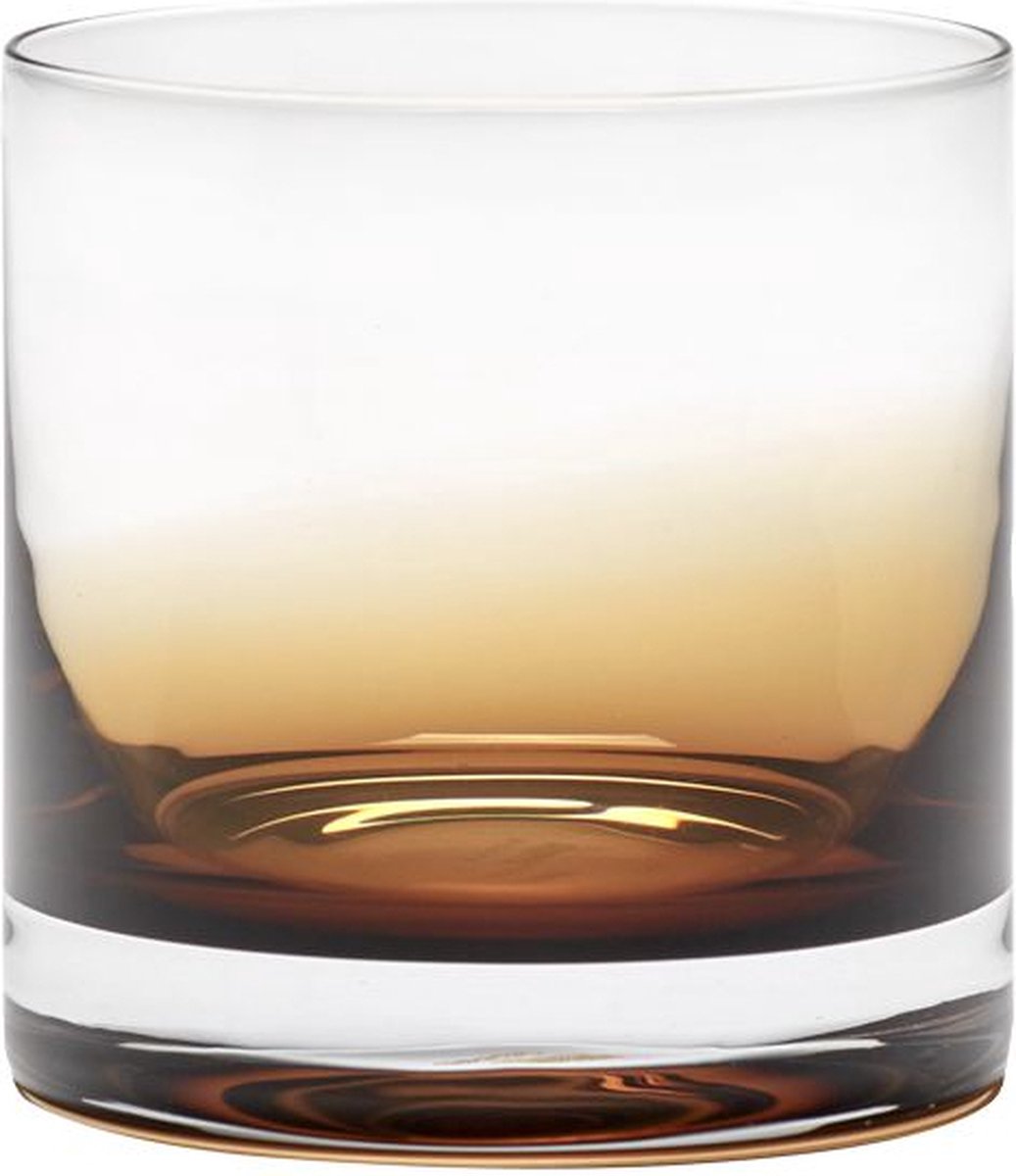 Serax Kelly Wearstler Zuma whiskyglas 8cm H8.5cm amber (set van 4)