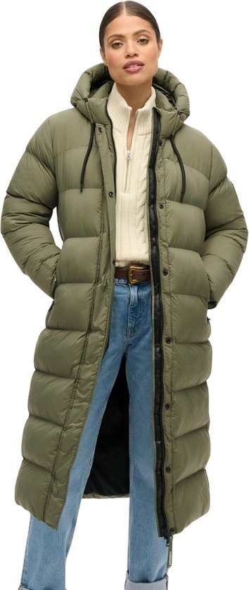 Veste Femme Superdry RIPSTOP LONGLINE PUFFER JACKET - Taille S