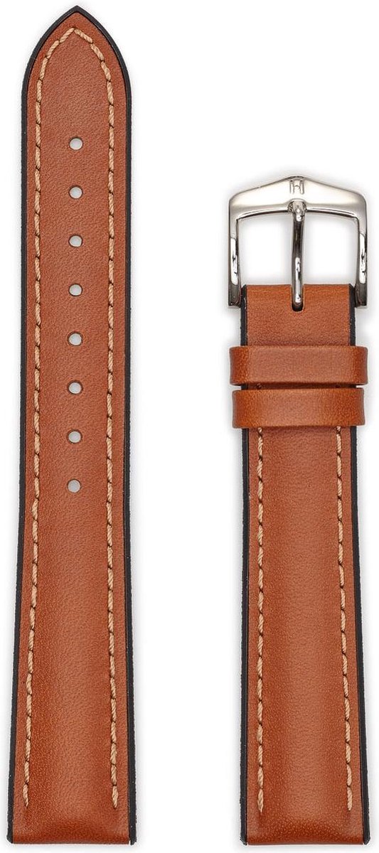 Hirsch horlogeband James L Bruin(Bandbreedte: 20 mm) -