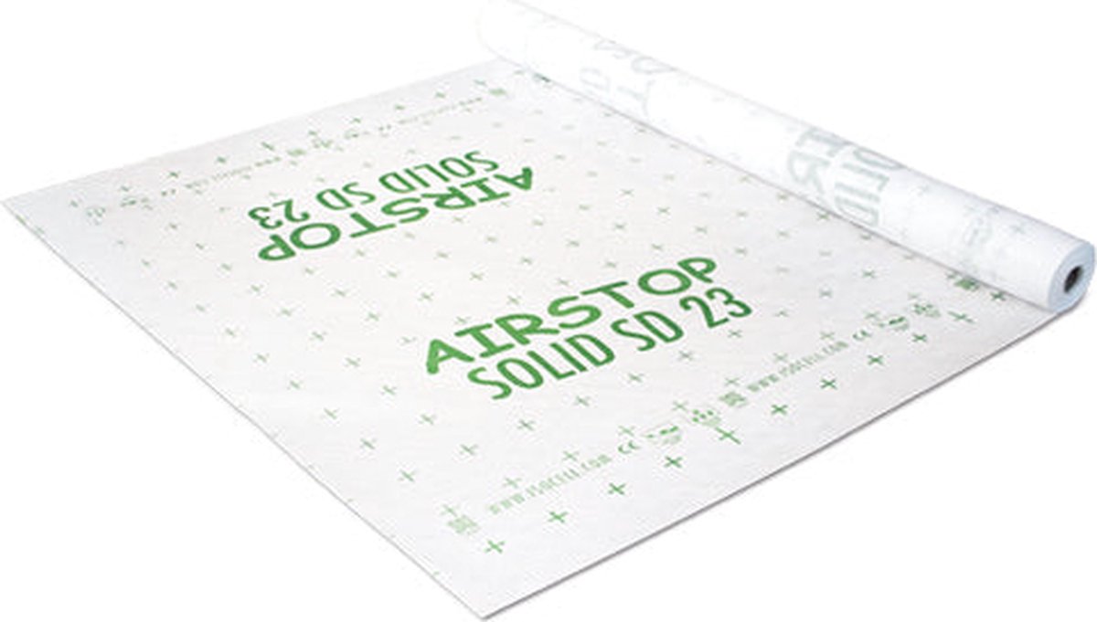 Airstop Solid SD23 - damprem - 1,50m x 50m - 75m2 - Extreem sterk en scheurvast - Verbetert luchtdichtheid