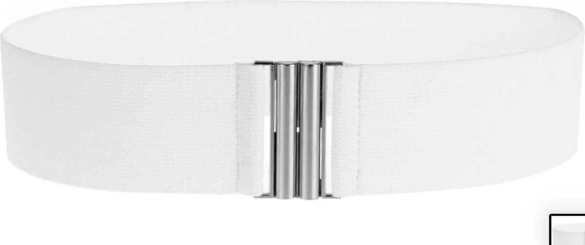 ProductGoods - Luxe Elastische Riem voor een jas | Wit | Riemen | Riemen jas