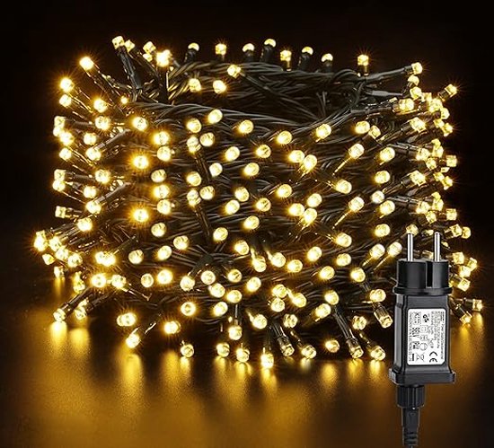 Lumineuse Sapin De Noël Exterieur, 50M 500LED Guirlande Lumineuse Exterieure Et Interieur 8 Modes Lumiere Coloree 98763790