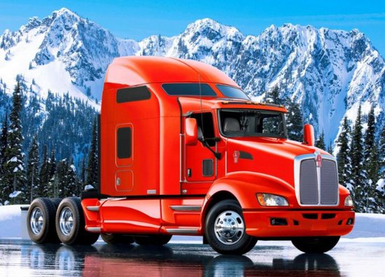 Peinture Diamond – diy – pierres – motif – hobby – activité – loisirs – camion – véhicule – cadeau – cadeau – fête – vacances