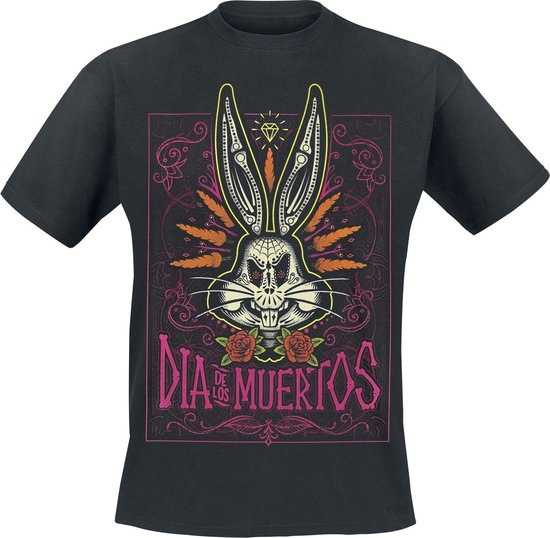 Looney Tunes Dia De Los Muertos Heren T-shirt - zwart - XXL
