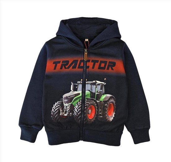 Gilet S&C avec tracteur vert - tracteur - Fendt - 2 ans