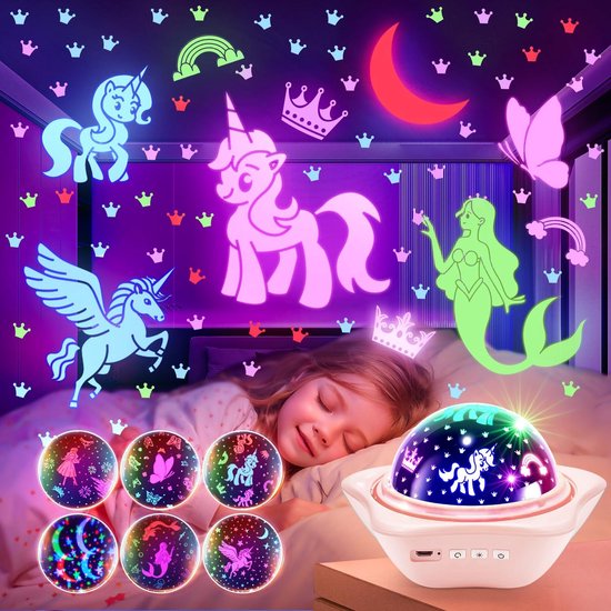 Projecteur De Ciel étoilé Rotatif Pour Enfants - Veilleuse BRELONG Multicolore - Neuf