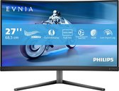 Bol.com Philips Evnia 5000 27M2C5200W - Full HD Curved Gaming Monitor - 280hz - 27 inch aanbieding