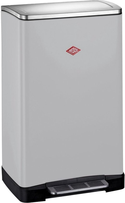 Wesco Prullenbak Big Double Boy - 2 x 18 - Coolgrey