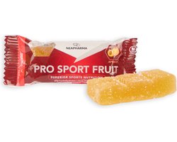 Neapharma Pro Sport Fruit Abrikoos - Energy Chew - Energy gummy - langdurige energie - Isomaltulose formule - Per 12 fruits