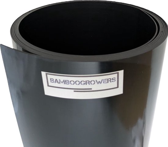 Bamboogrowers Wortelbegrenzer HDPE – 70 Cm Hoog, 2 Mm Dik, 15 Meter Lengte, Heavy Duty Tegen Woekerende Wortels Van Bamboe En Andere Planten