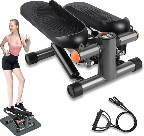 Vogvigo Stepper Machine, stappenmachine met led-display, weerstandsband