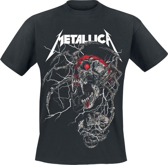 Metallica - Spider Dead Heren T-shirt - 2XL - Zwart