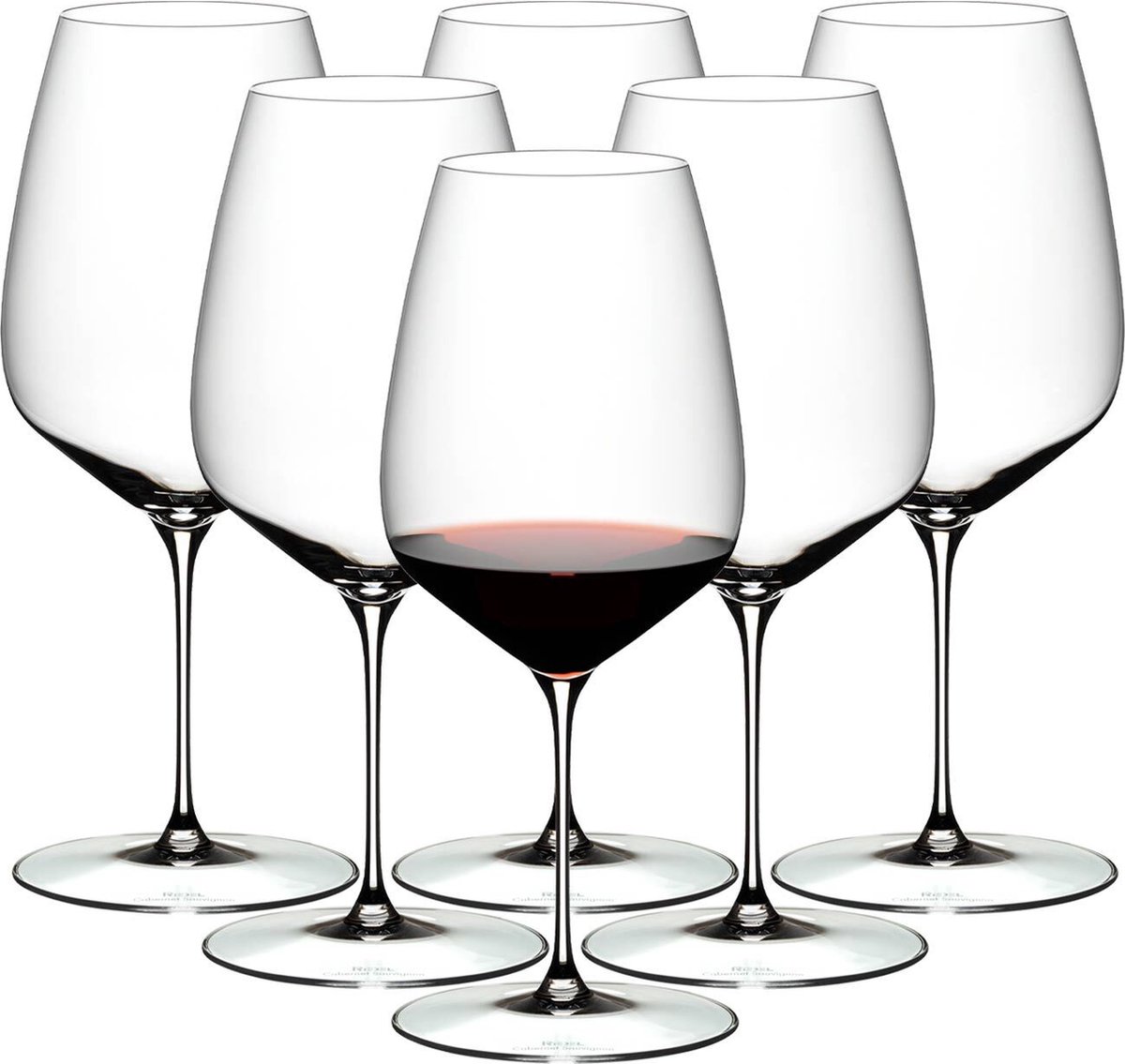 Riedel Rode Wijnglazen Veloce - Cabernet / Merlot - 6 stuks