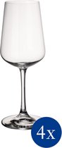 Bol.com Villeroy & Boch Ovid Witte Wijnglas - 4 stuks - Glas aanbieding