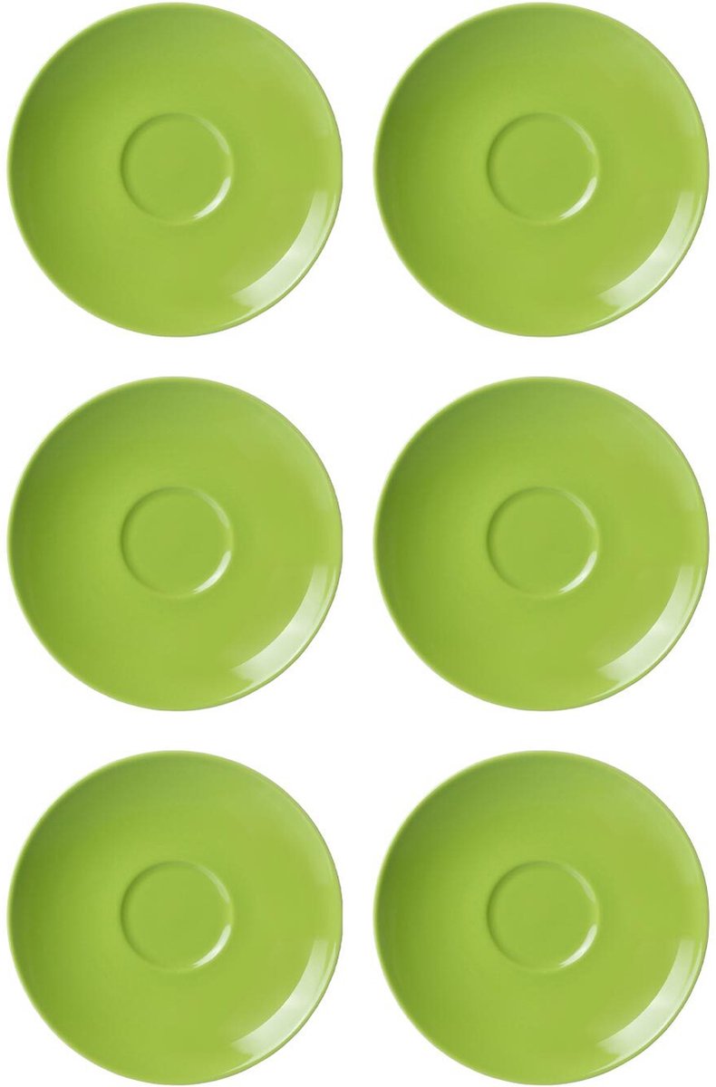 Kaffeeuntertassen Doppio ø 16 cm Set van 6