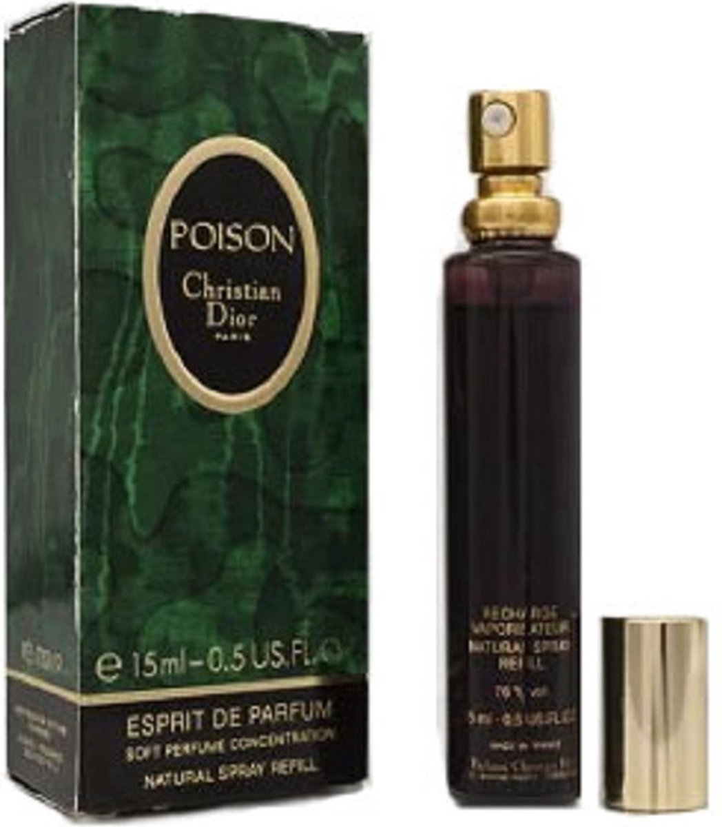 Goedkoopste Christian Dior Poison Vintage Pure Parfum - Esprit de Parfum 15 ml REFILL