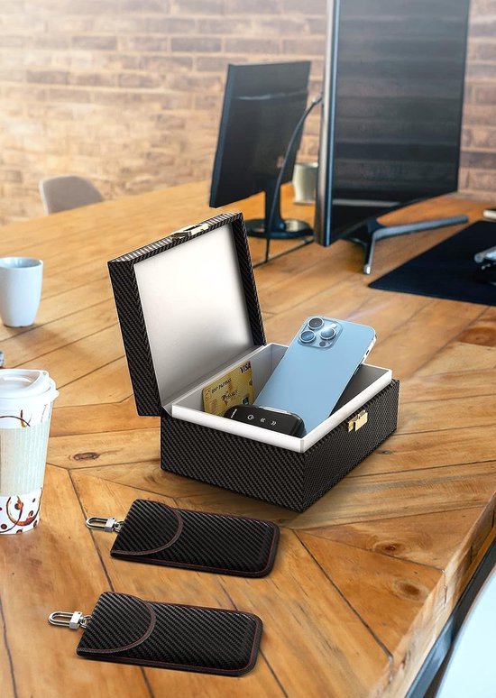 Faraday Box, Faraday Box Per Chiavi Auto - RFID Signal Blocker - Foto 8