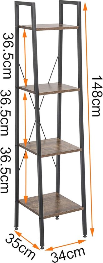 Bamboe Smalle Staande Design wandrekken kopen? ✔️ Tot 41% korting