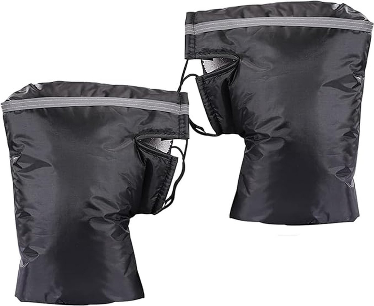Equivera Stuurhandschoenen Fiets - Stuurhandschoenen Fiets - Stuurhandschoenen - Stuurverwarmers - Stuurwarmer - Fietshandschoenen - Fiets en Motorfiets - Water- en Winddicht
